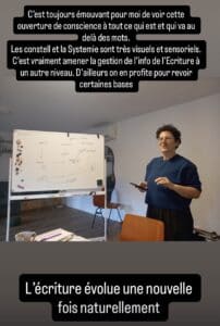 Screenshot photo Agathe Constell