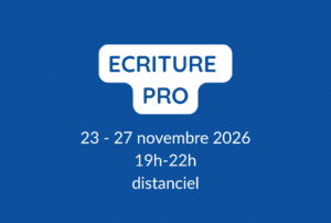 ES 23 Ecriture systemique pro novembre 2026 soirée