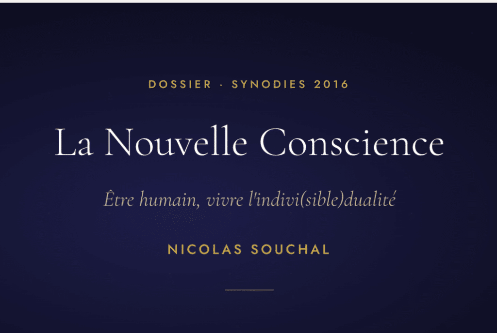 article la nouvelle conscience nicolas souchal